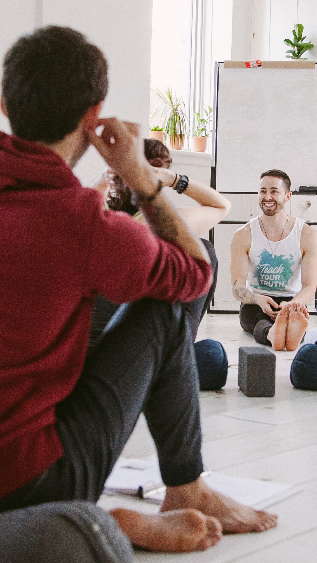 Nigel Walker's online program, The Next Right Step™ takes you from the backseat and puts you in the driver's seat. Create a plan for what you want in your yoga career. Stop doubting yourself. Work with a group to explore ideas about your journey.