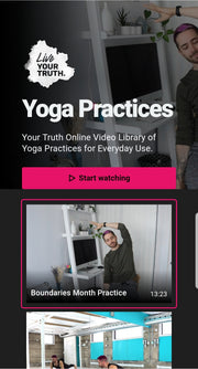 Online Movement + Meditation Library