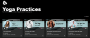 Online Movement + Meditation Library